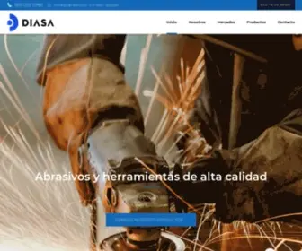 Diasa.net(Abrasivos y herramientas de alta calidad) Screenshot