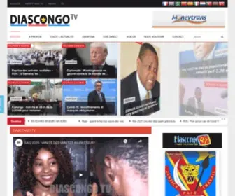 Diascongo.com(DIASPORA CONGO ( RDC )) Screenshot