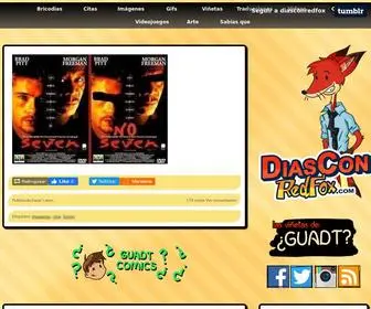 Diasconredfox.com(Días) Screenshot