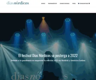 Diasnordicos.com(Días Nórdicos) Screenshot