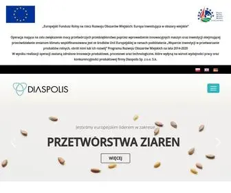 Diaspolis.pl(Diaspolis seeds processing) Screenshot