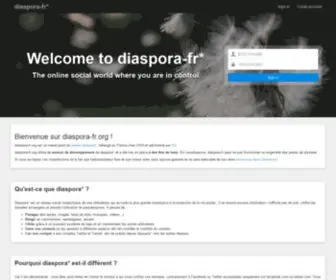 Diaspora-FR.org(Diaspora) Screenshot