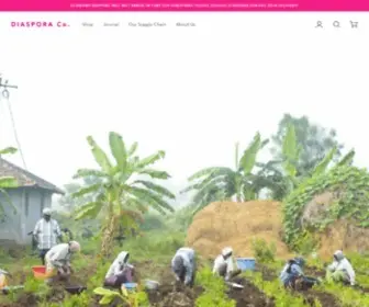 Diasporaco.com(Diaspora Co) Screenshot