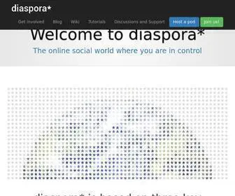 Diasporafoundation.org(The diaspora) Screenshot