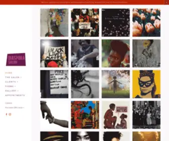 Diasporasalon.com(Diaspora Salon Home) Screenshot