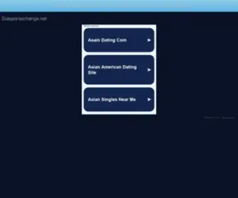 Diasporaxchange.net(diasporaxchange) Screenshot