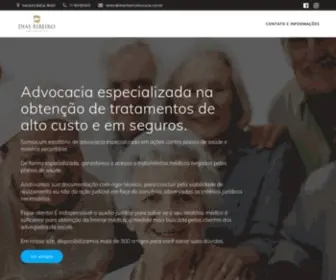 Diasribeiroadvocacia.com.br(Bem-vindo ao Dias Ribeiro Advocacia) Screenshot