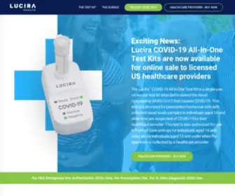 Diassess.com(Lucira Health) Screenshot