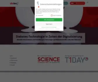 Diatec-Fortbildung.de(Startseite) Screenshot