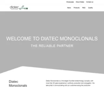 Diatec.com(Front page) Screenshot