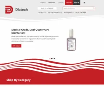 Diatechusa.com(Dental Tools & Supplies) Screenshot