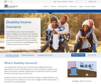 Diawareness.com(Illinois Mutual Life Insurance Company) Screenshot