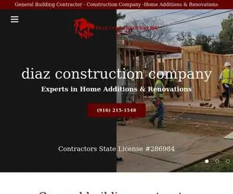 Diazconstruction1973.com(Diaz construction Inc) Screenshot