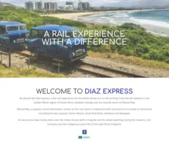 Diazexpress.co.za(Diaz Express) Screenshot