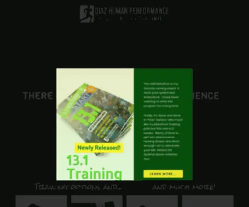 Diazhumanperformance.com(Performance Coaching) Screenshot