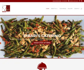 Dibariscatering.com(DiBari's Catering) Screenshot