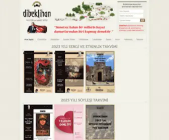 Dibeklihan.com(Dibeklihan Kültür ve Sanat Köyü) Screenshot