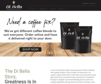 Dibellacoffee.com(Di Bella Coffee) Screenshot