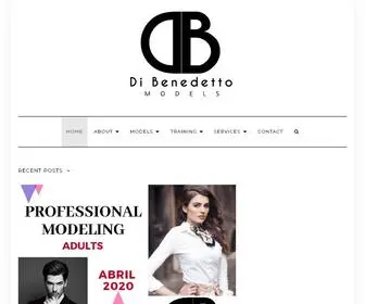 Dibenedettomodels.com(Di Benedetto Models) Screenshot