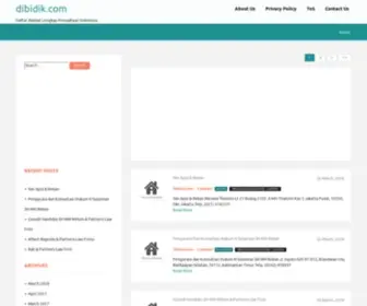Dibidik.com(Daftar Alamat Lengkap Perusahaan Indonesia) Screenshot