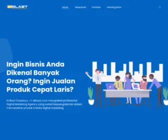 Diblast.com(Digital Marketing) Screenshot