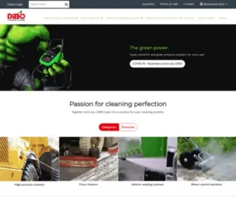 Dibo.com(Passion for cleaning perfection) Screenshot