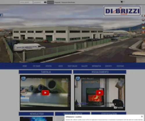 Dibrizzi.it(GB DI BRIZZI SRL) Screenshot