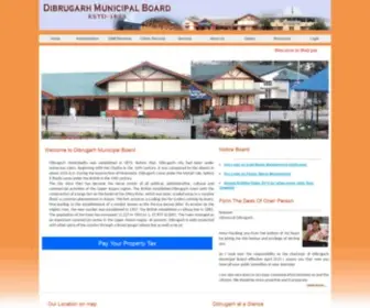 Dibrugarhmunicipality.org.in(Dibrugarhmunicipality) Screenshot