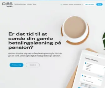 Dibs.dk(Online betalingsløsning) Screenshot