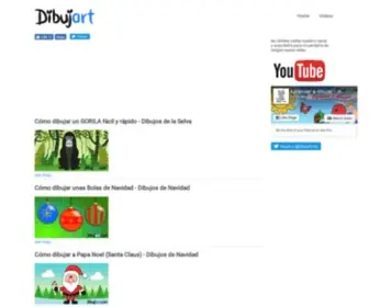 Dibujart.com(El sitio para aprender a dibujar) Screenshot