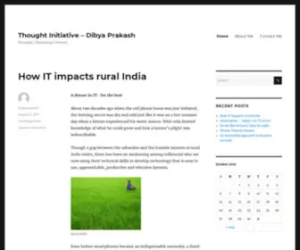 Dibyaprakash.com(DIBYA PRAKASH) Screenshot