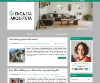 Dicadaarquiteta.com.br(Dica da Arquiteta) Screenshot