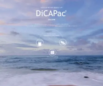 Dicapac.co.kr(Waterproof Case for Digital Devices) Screenshot