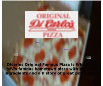 Dicarlos-Pizza.com(Dicarlos Original Famous Pizza) Screenshot