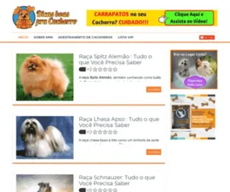 Dicasboaspracachorro.com.br(Dicas Boas pra Cachorro) Screenshot