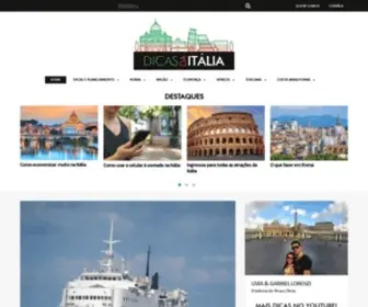 Dicasdaitalia.com.br(Dicasdaitalia) Screenshot