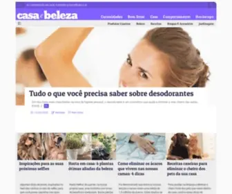 Dicasdecasaebeleza.com.br(Dicas de Casa e Beleza) Screenshot