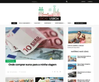 Dicasdelisboa.com.br(Home ) Screenshot