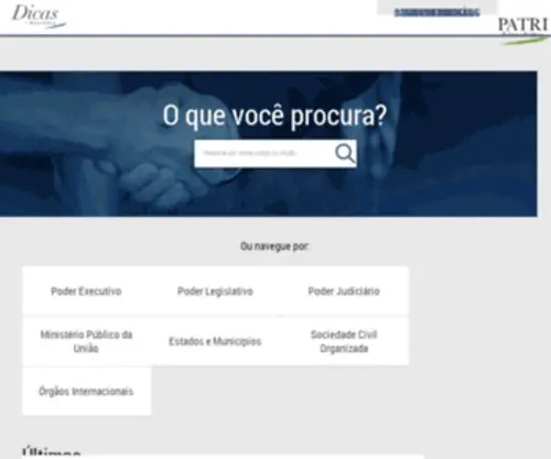 Dicasdepoliticaspublicas.com.br(Dicas) Screenshot
