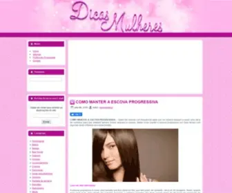 Dicasmulheres.com(DICAS MULHERES) Screenshot