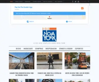 Dicasnovayork.com.br(Dicas Nova York) Screenshot