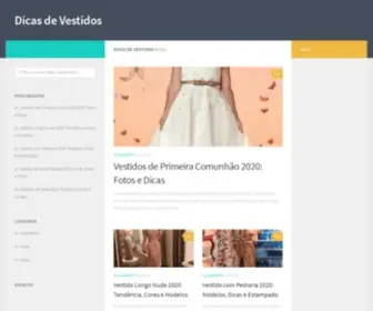 Dicasvestidos.org(Modelos de Vestidos) Screenshot