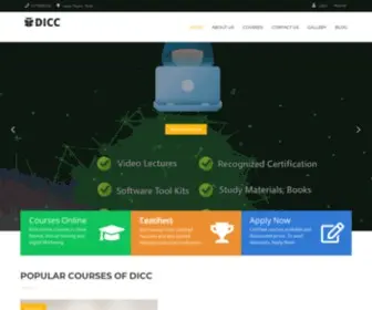 Diccinstitute.com(DICC Institute) Screenshot