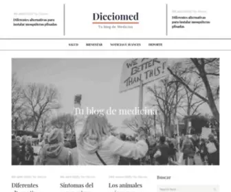 Dicciomed.es(Diccionario médico) Screenshot