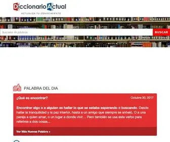 Diccionarioactual.com(Que es) Screenshot