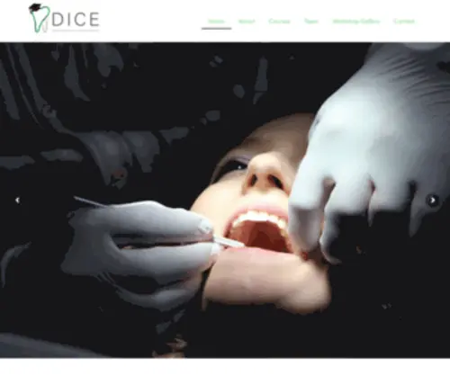 Dice.com.pk(Dental Institute for Clinical Excellence) Screenshot