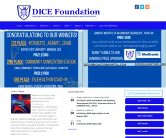 Dicefoundation.org(DICE Foundation USA) Screenshot