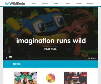 Dicentertainment.com(WildBrain) Screenshot