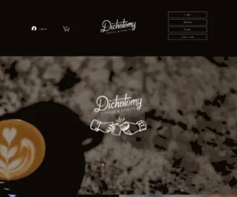 Dichotomycs.com(Dichotomy Coffee & Spirits) Screenshot