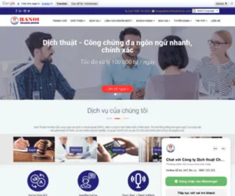 Dichthuathanoi.vn(Dịch thuật) Screenshot